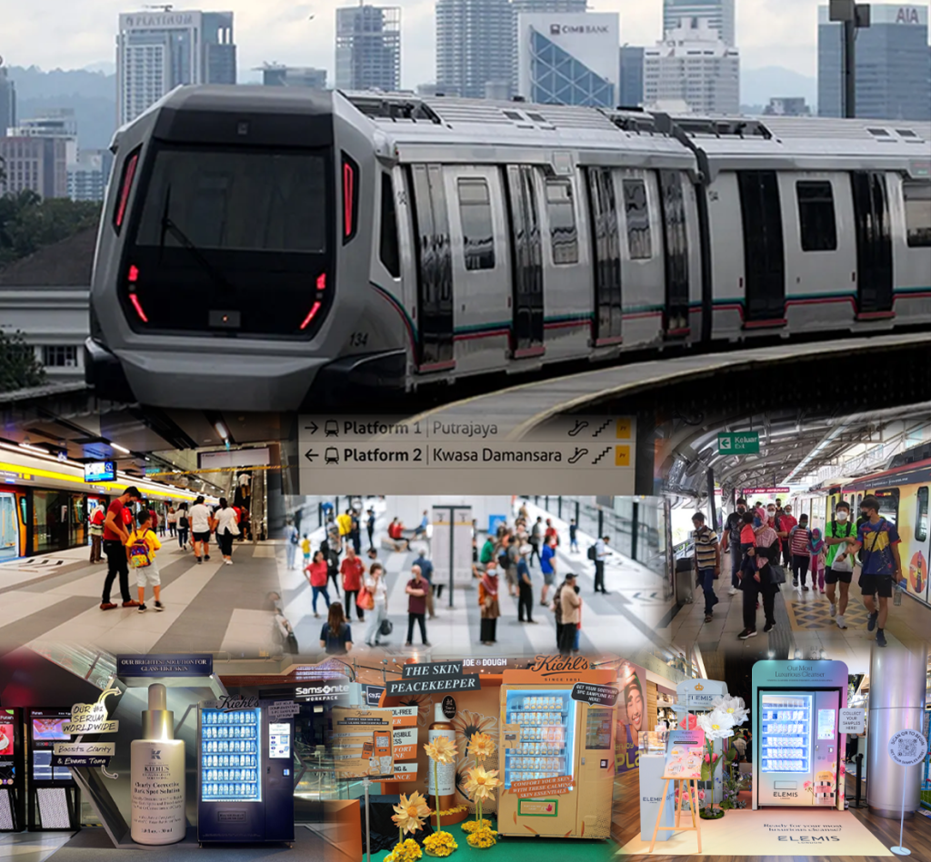 Instagrammable & Automated Activation in MRT Station